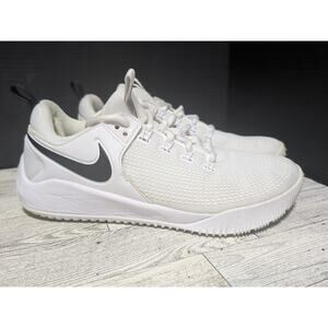 Nike Zoom Hyperace 2 Shoes Womens Size 8 White Volleyball Sneakers AA0286-100